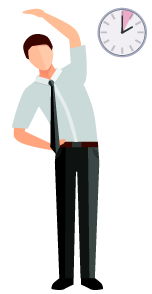office syndrome stretching
